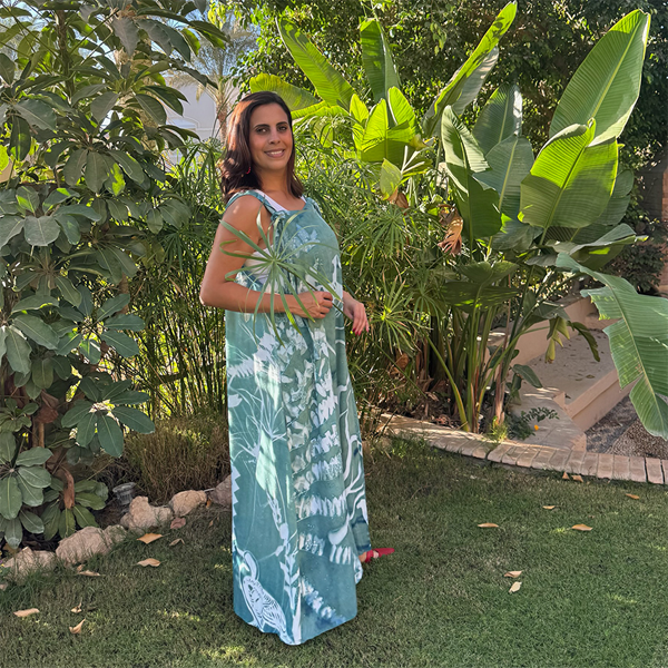 Tree of Life Cyano Dress Free Size – view 2