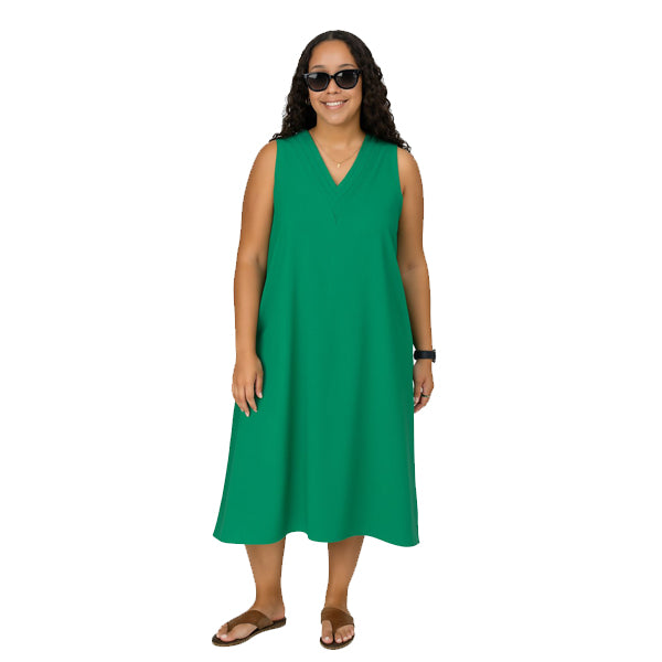 Twilight Linen Midi Dress – view 3