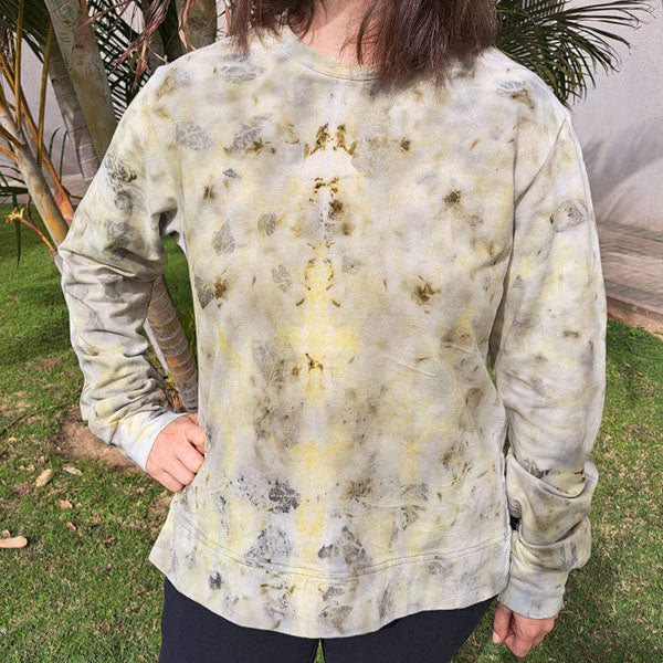 THE ECO PRINT SWEAT SHIRT