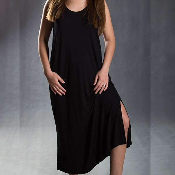 D12 Sleeveless Basic Maxi Dress – women's dress by MIM Creative Wear, Egypt
