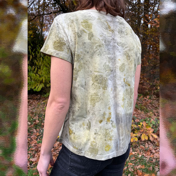 Eco Print T-Shirt Lady – view 2