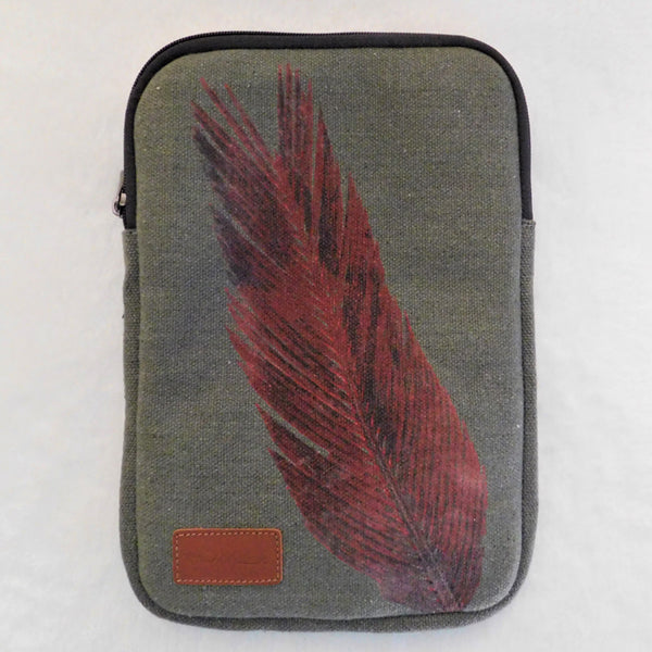 Flora Tech Tablet Sleeve - Canvas – view 4