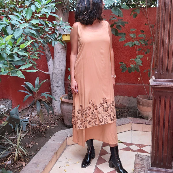 Honey Swirl Layered Dress – view 3