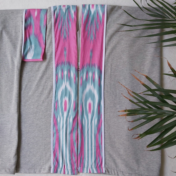 Ikat Kimono Jacket Free Size – view 4