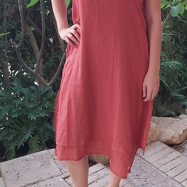 MIM Sahara Layered Dress - Cotton Voile – view 3