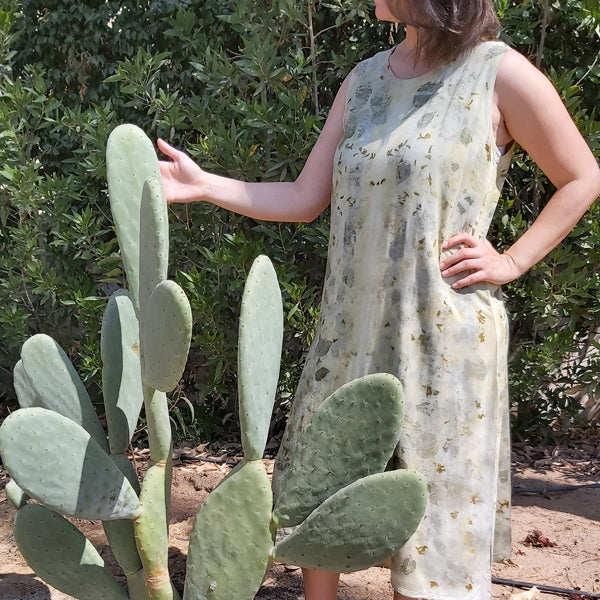 Petal Ecoprint Dress Slim – view 6