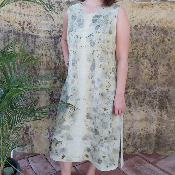Petal Ecoprint Dress Slim – view 8