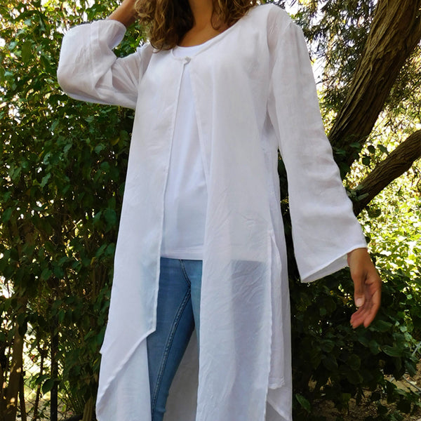 ASYMMETRIC BOHO JACKET