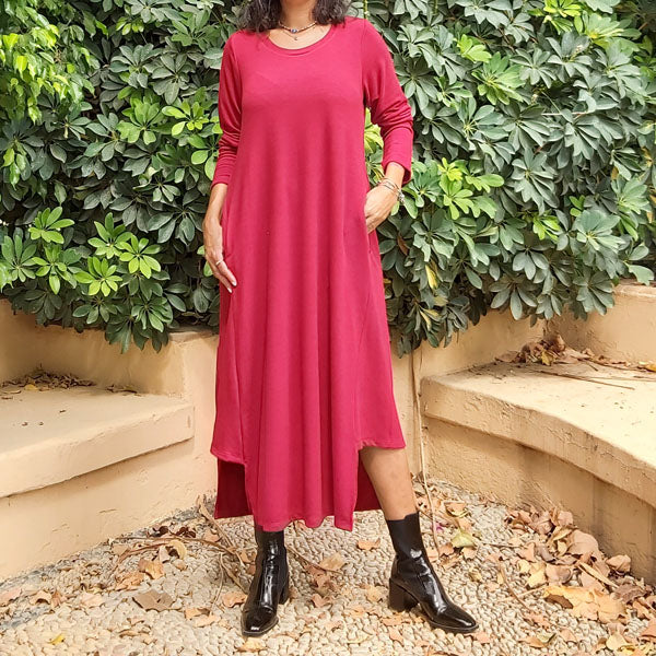 WA4 Short-Sided A-Shape Dress – view 2