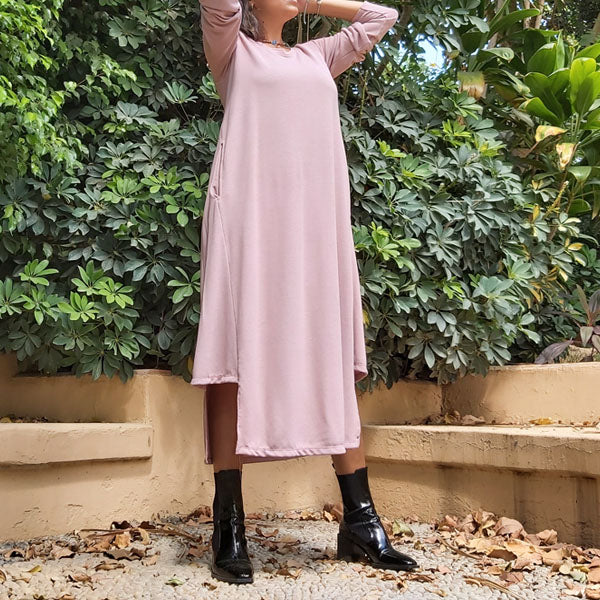 WA4 Short-Sided A-Shape Dress – view 3